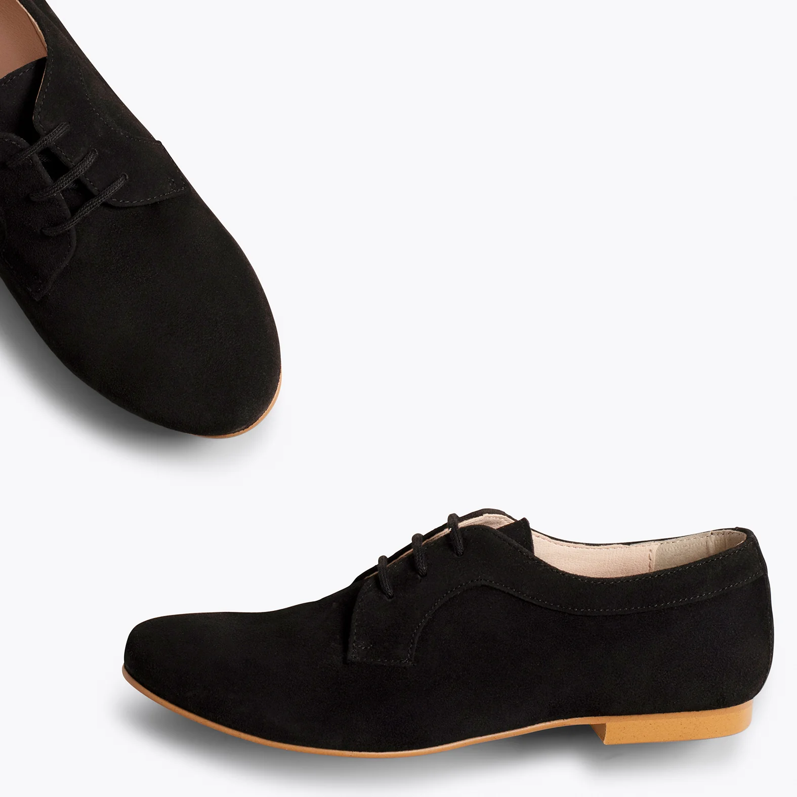 BLUCHER – Zapato con cordones NEGRO de mujer - Image 6